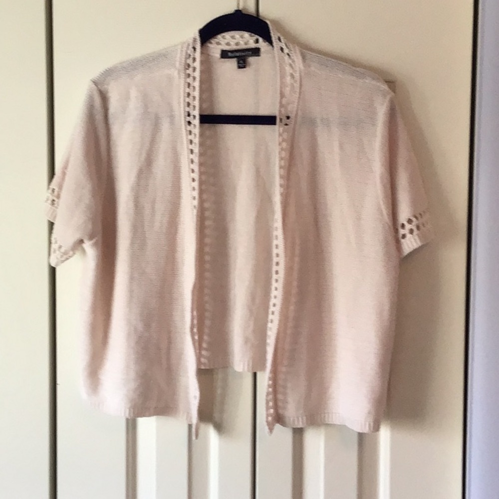 NWT RELATIVITY  Short Sleeve  Open Cardigan